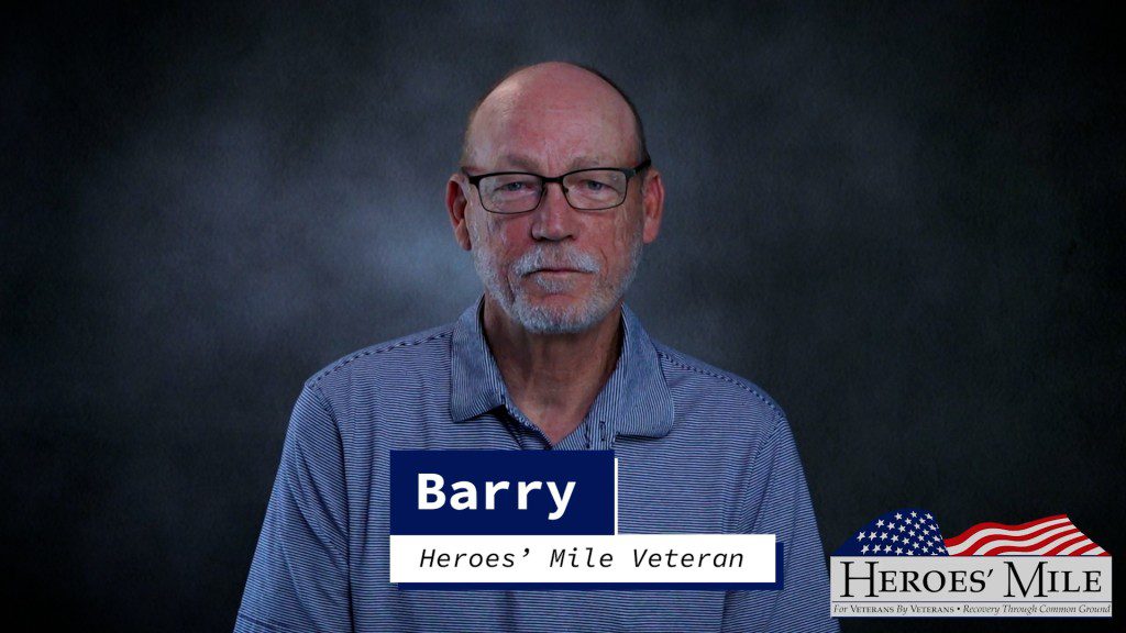 Heroes' Mile - Testimonial - Barry
