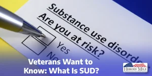 Veterans Want To Know What Is Sud 